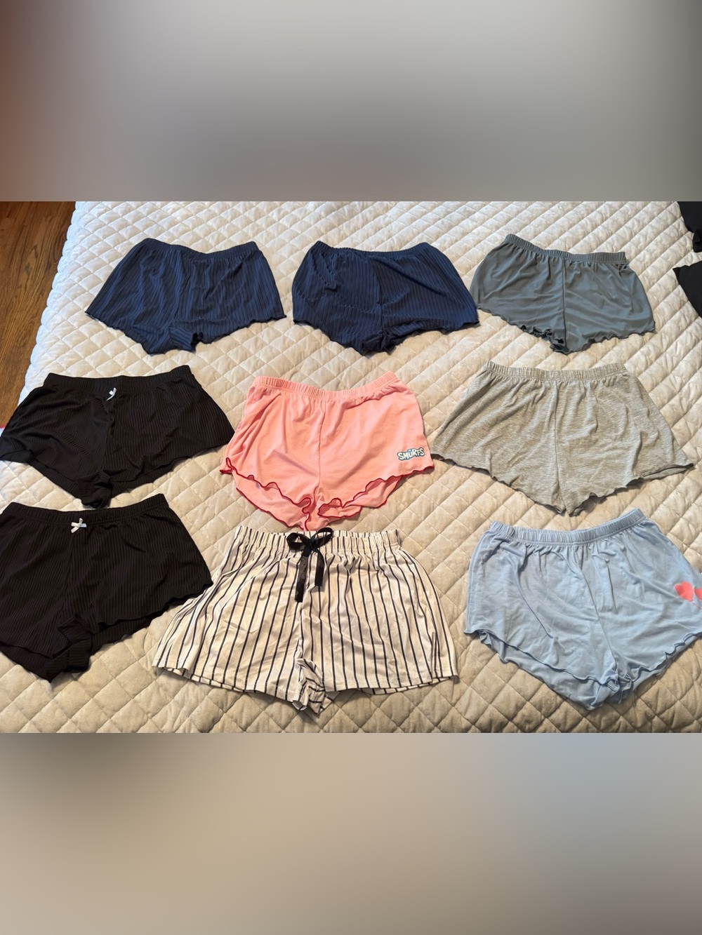 9 Pairs of Pajama/Lounge Shorts
